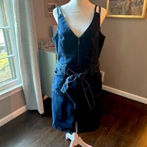Super stretchy denim dress
